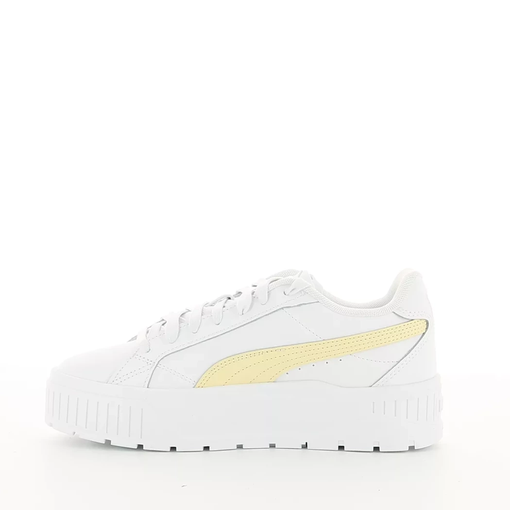 Image (4) de la chaussures Puma - Baskets Blanc en Cuir nubuck