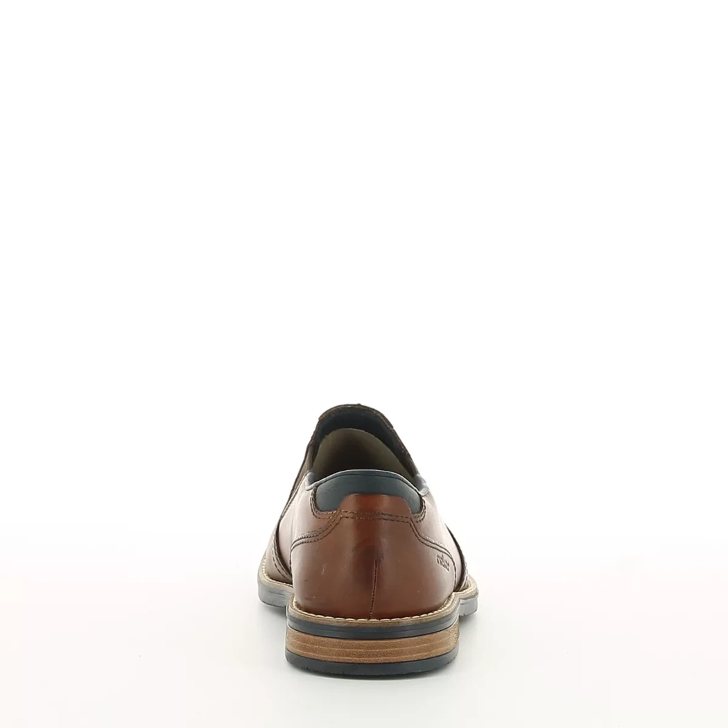 Image (3) de la chaussures Rieker - Mocassins Cuir naturel / Cognac en Cuir