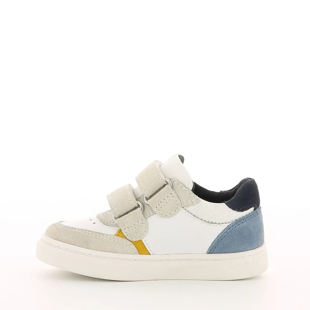 Image (4) de la chaussures Geox - Baskets Blanc en Cuir