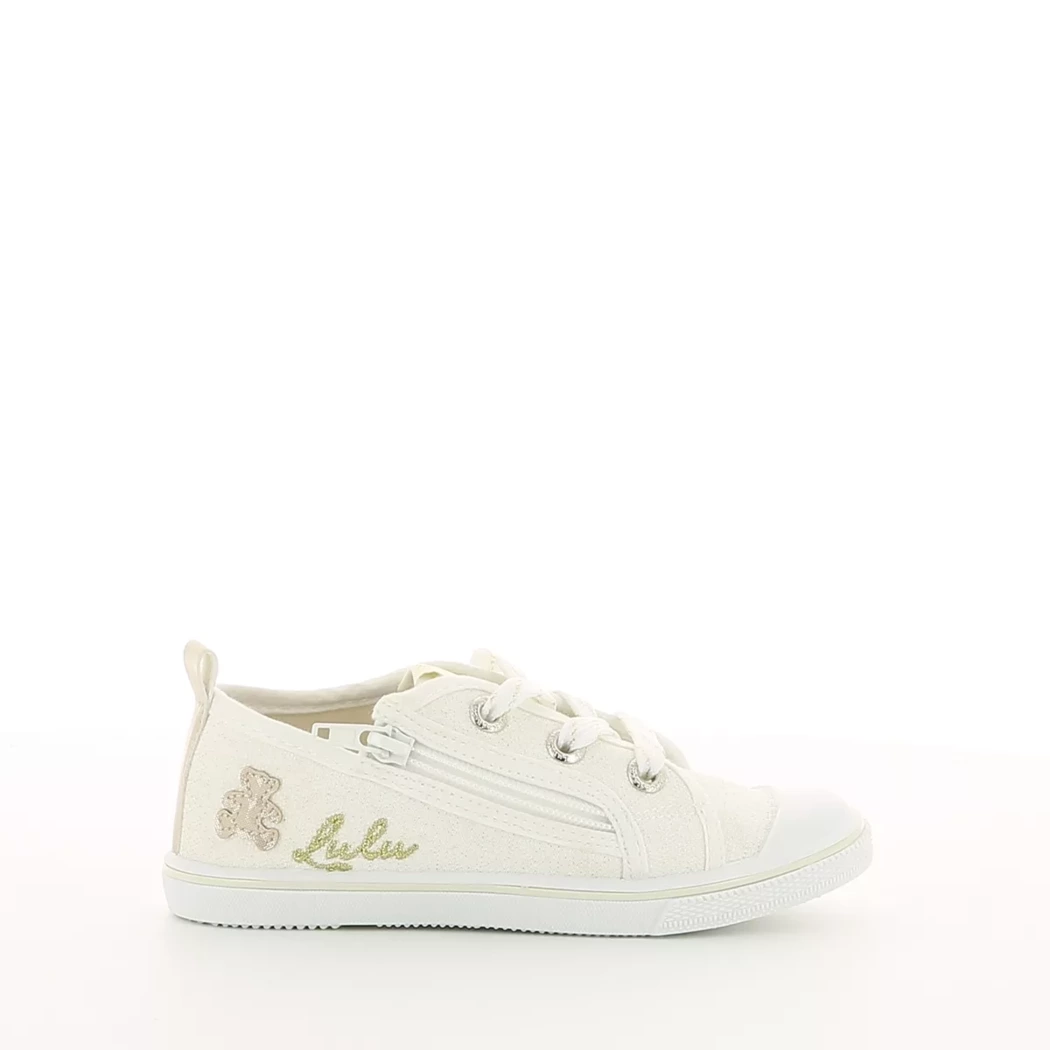 Image (2) de la chaussures Lulu Castagnette - Baskets Beige en Textile