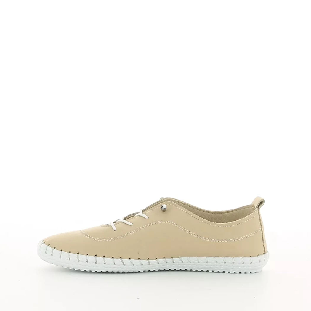 Image (4) de la chaussures Cosmos Comfort - Baskets Beige en Cuir