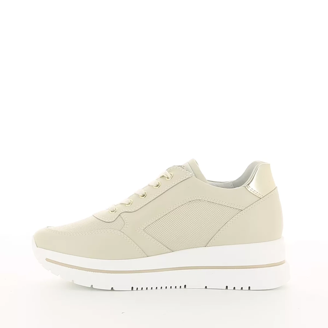 Image (4) de la chaussures Nero Giardini - Baskets Beige en Cuir