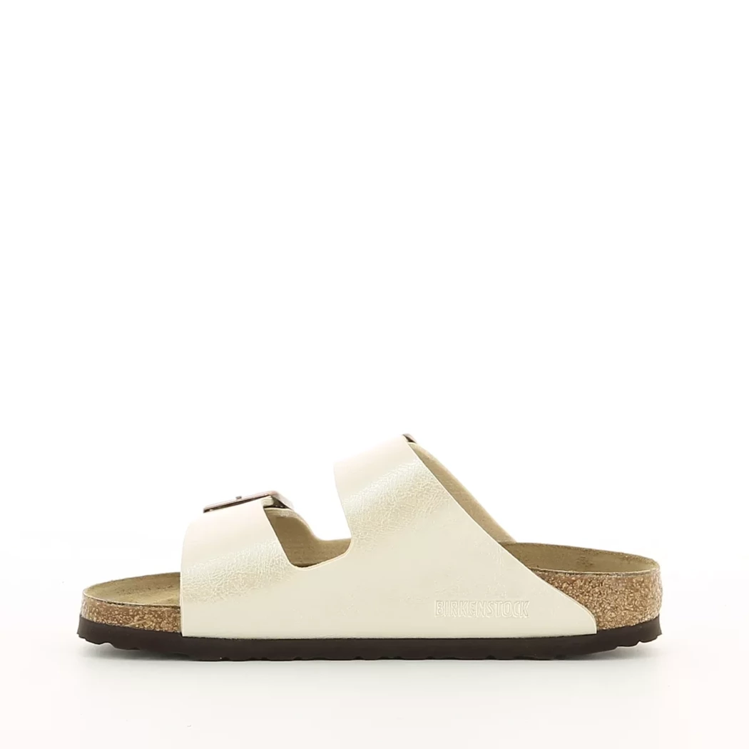 Image (4) de la chaussures Birkenstock - Mules et Sabots Beige en Cuir synthétique