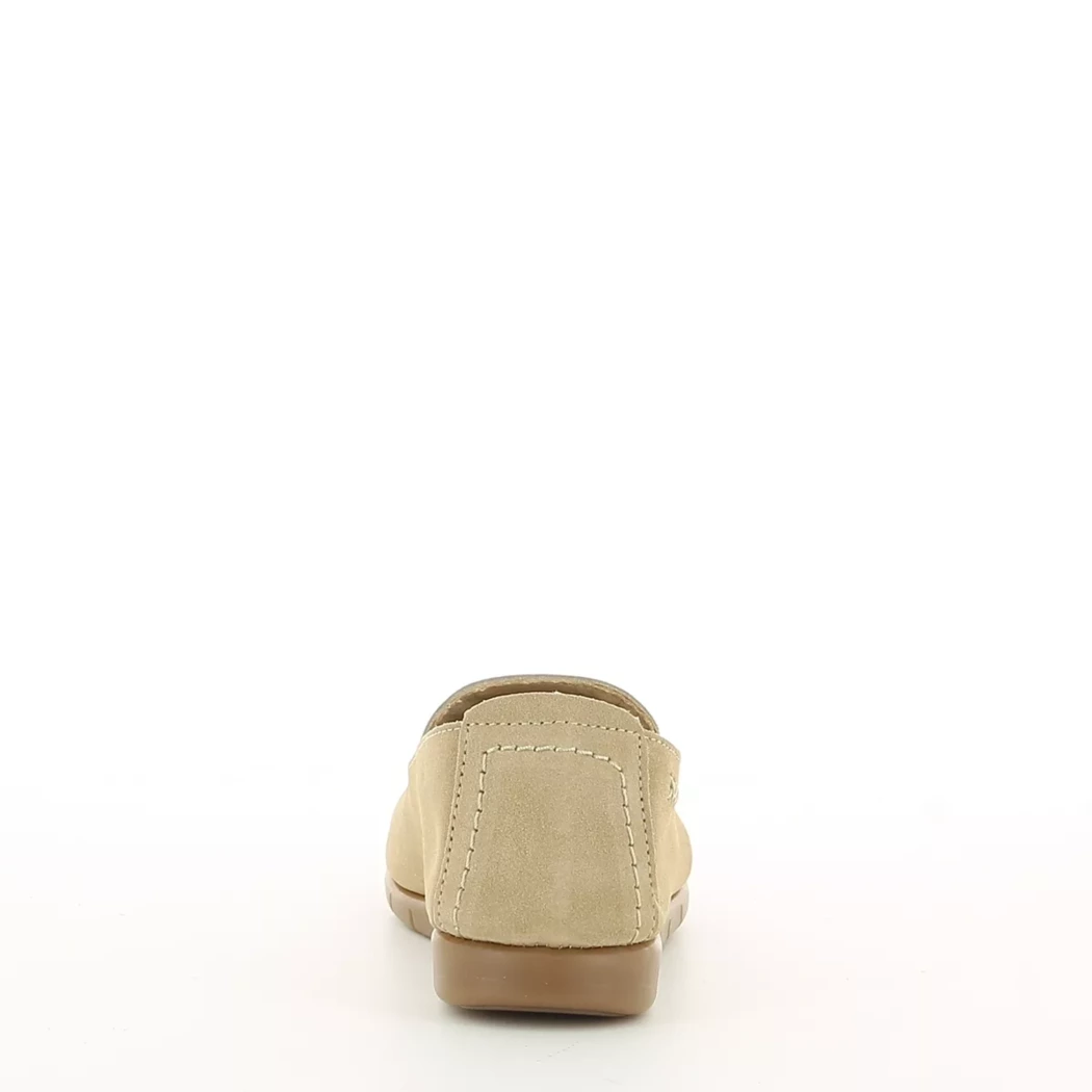 Image (3) de la chaussures Diabolo Studio - Mocassins Taupe en Cuir nubuck