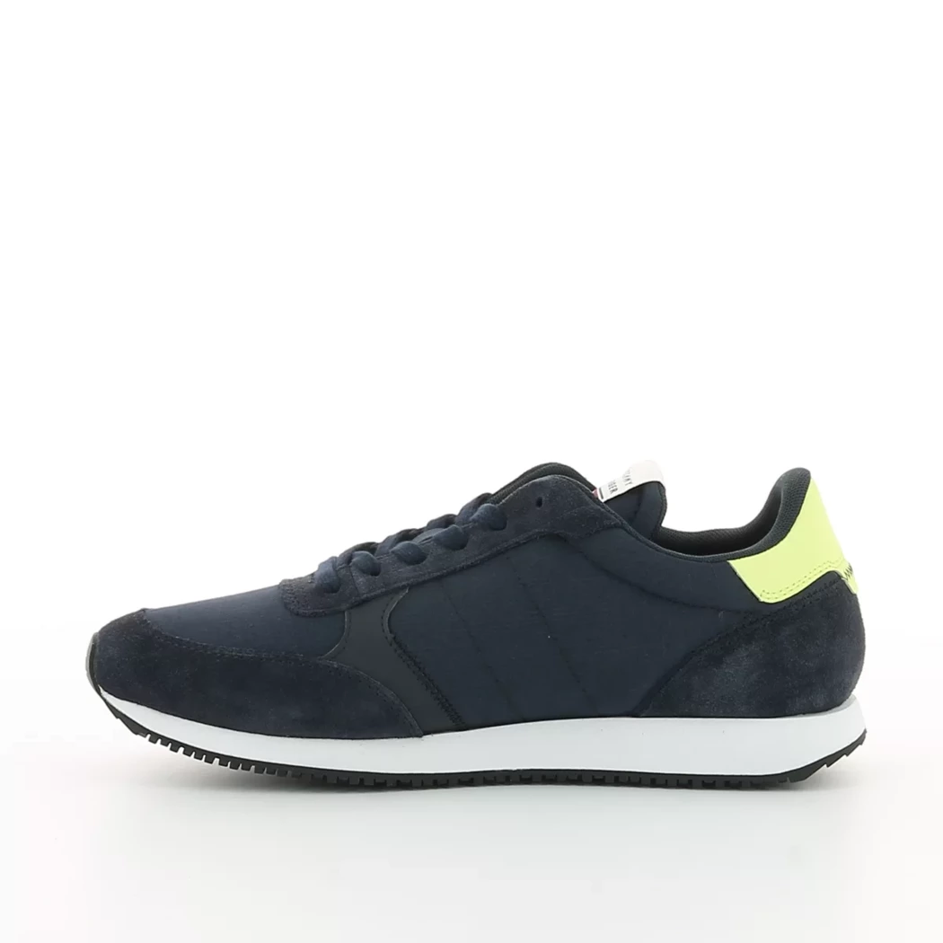 Image (4) de la chaussures Tommy Hilfiger - Baskets Bleu en Cuir nubuck