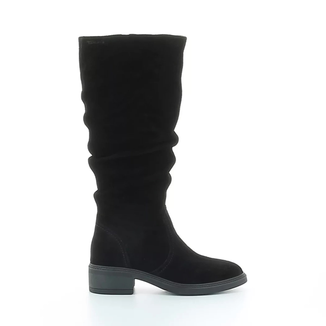 Image (2) de la chaussures Tamaris - Bottes Noir en Cuir nubuck