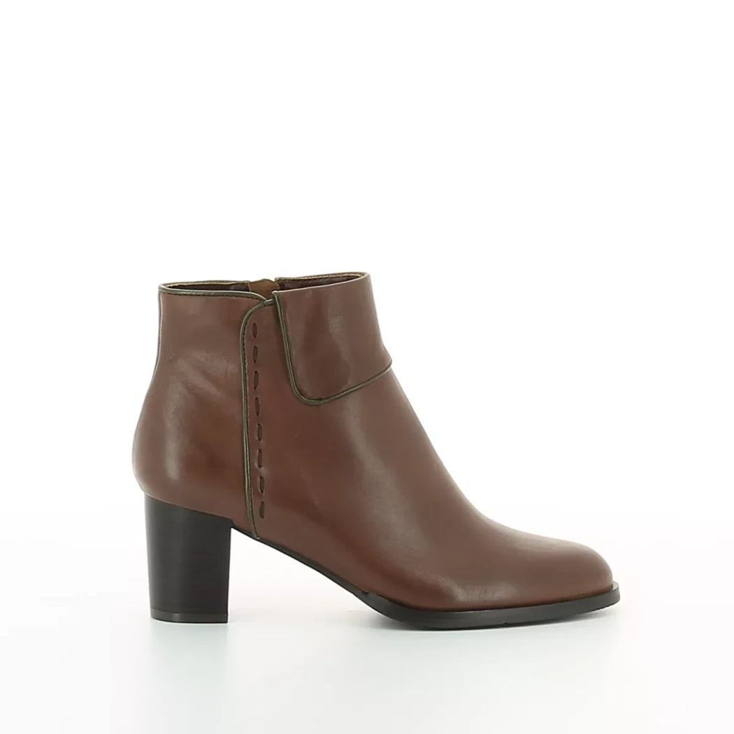 Image (2) de la chaussures Regarde le ciel - Boots Cuir naturel / Cognac en Cuir