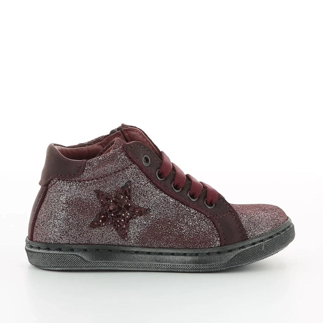 Image (2) de la chaussures Gazzoli - Bottines Bordeaux en Cuir