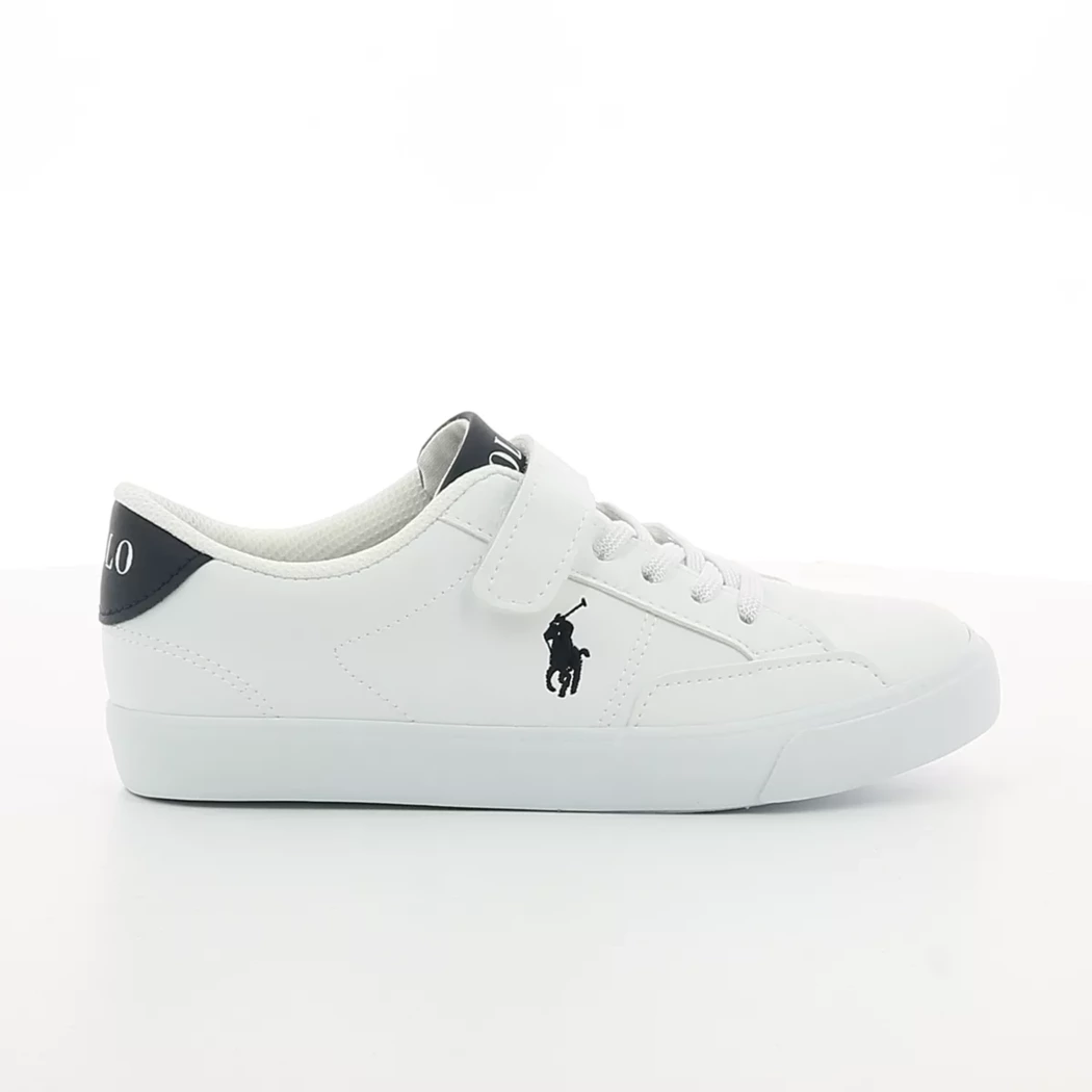 Image (2) de la chaussures Ralph Lauren - Baskets Blanc en Cuir synthétique