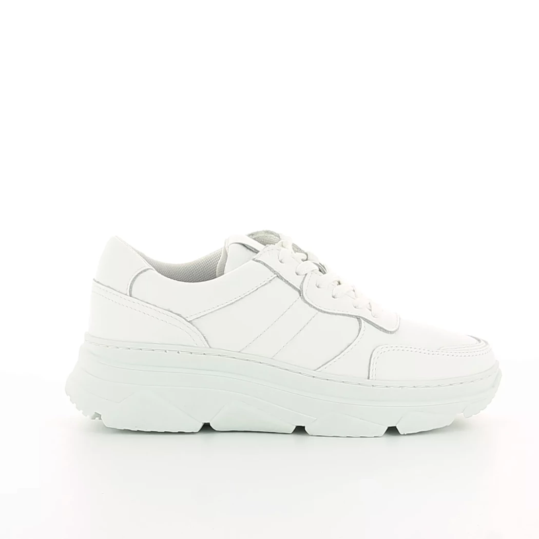 Image (2) de la chaussures Poelman - Baskets Blanc en Cuir