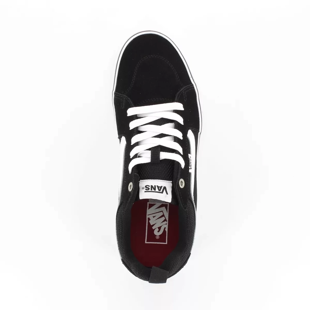 Image (6) de la chaussures Vans - Baskets Noir en Cuir nubuck