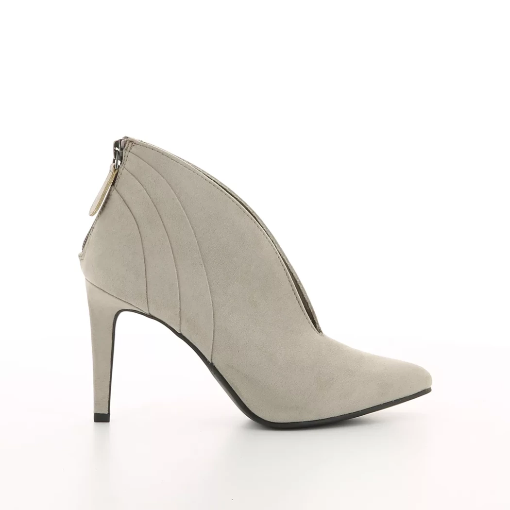 Image (2) de la chaussures Marco Tozzi - Escarpins Taupe en Cuir synthétique