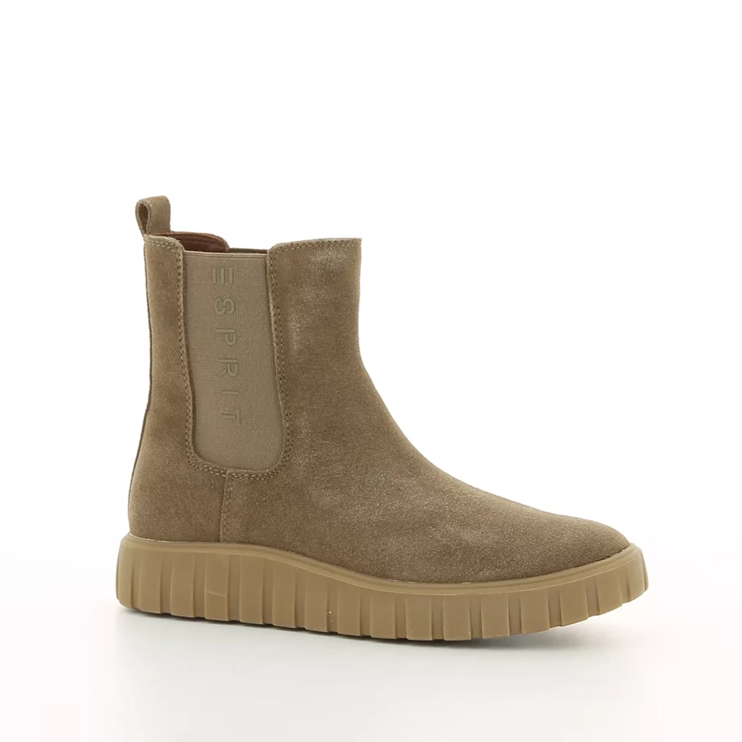 Image (1) de la chaussures Esprit - Boots Taupe en Cuir nubuck