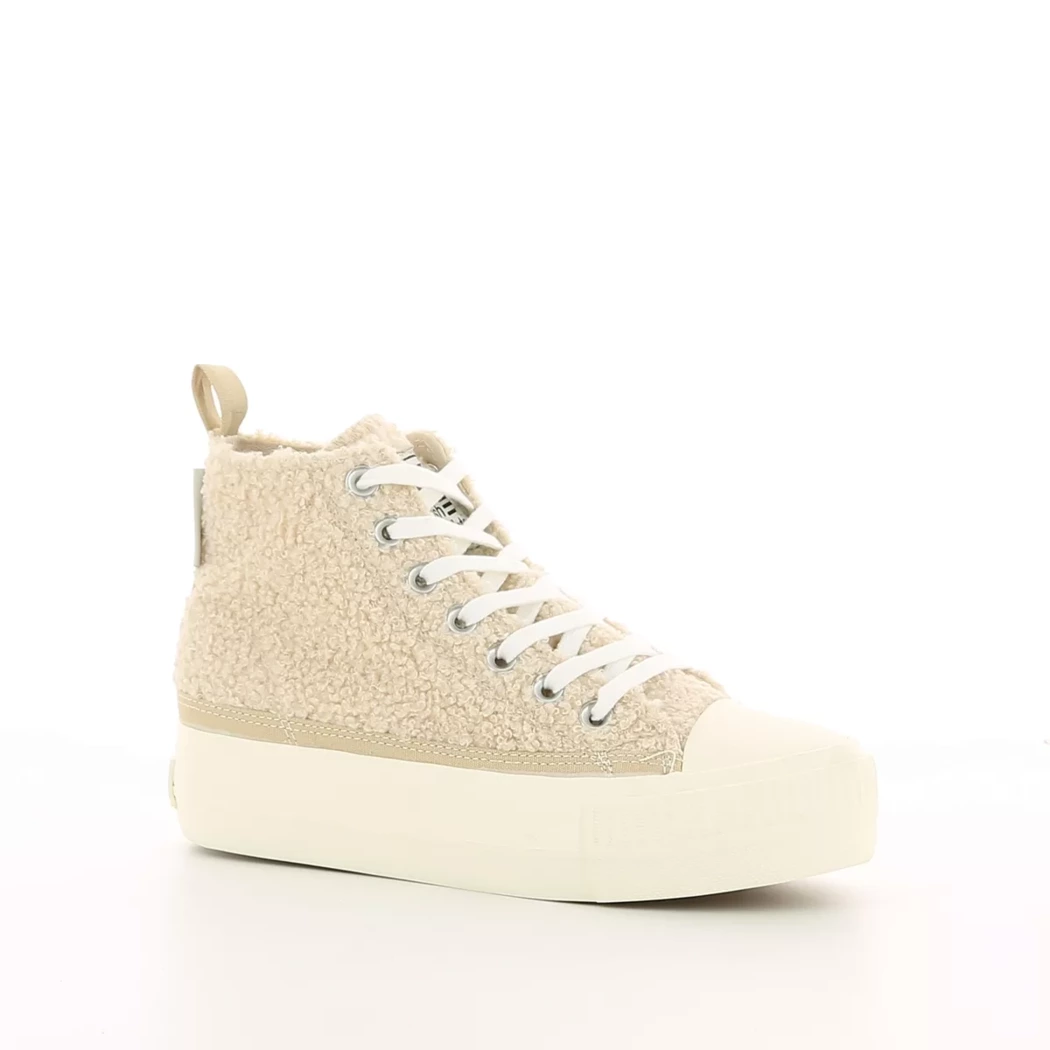 Image (1) de la chaussures British Knights - Bottines Beige en Textile