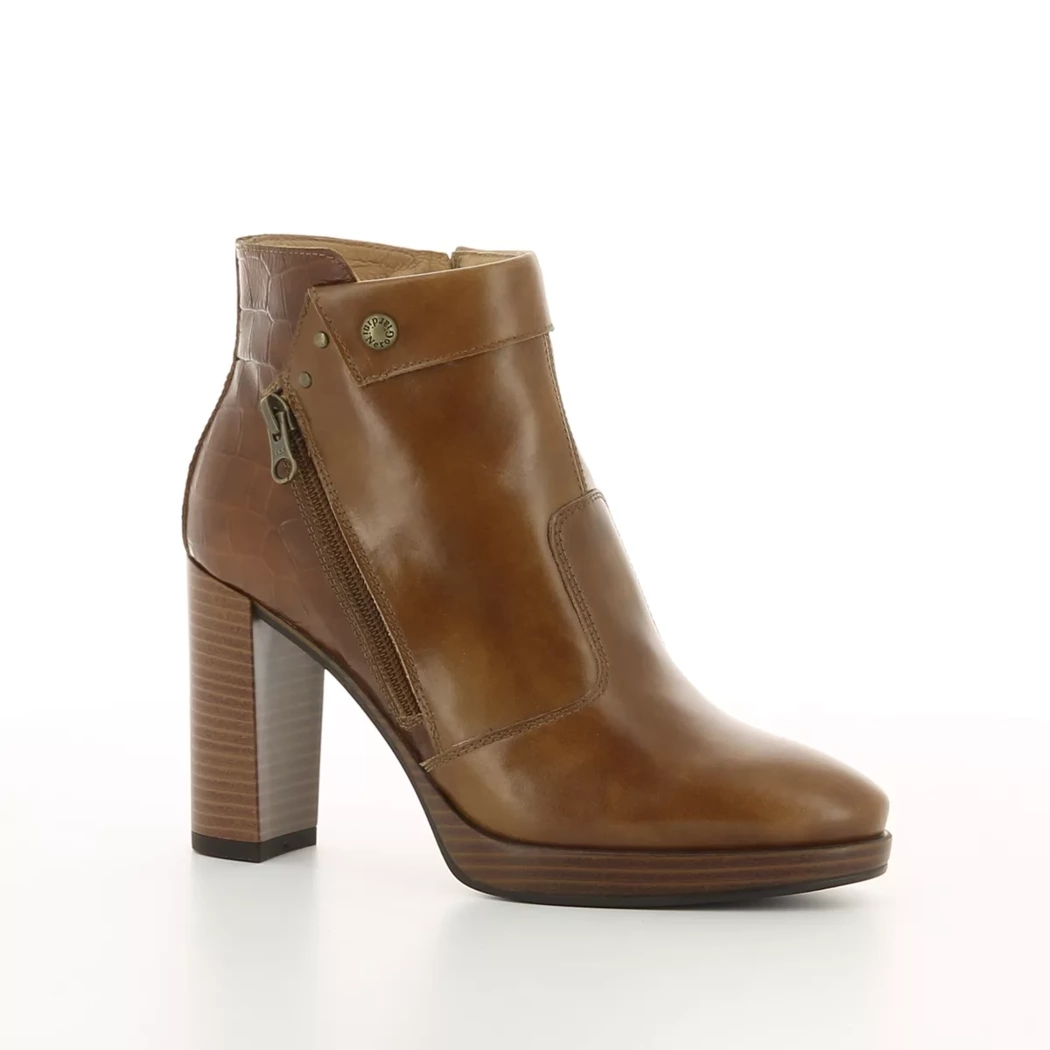 Image (1) de la chaussures Nero Giardini - Boots Cuir naturel / Cognac en Cuir