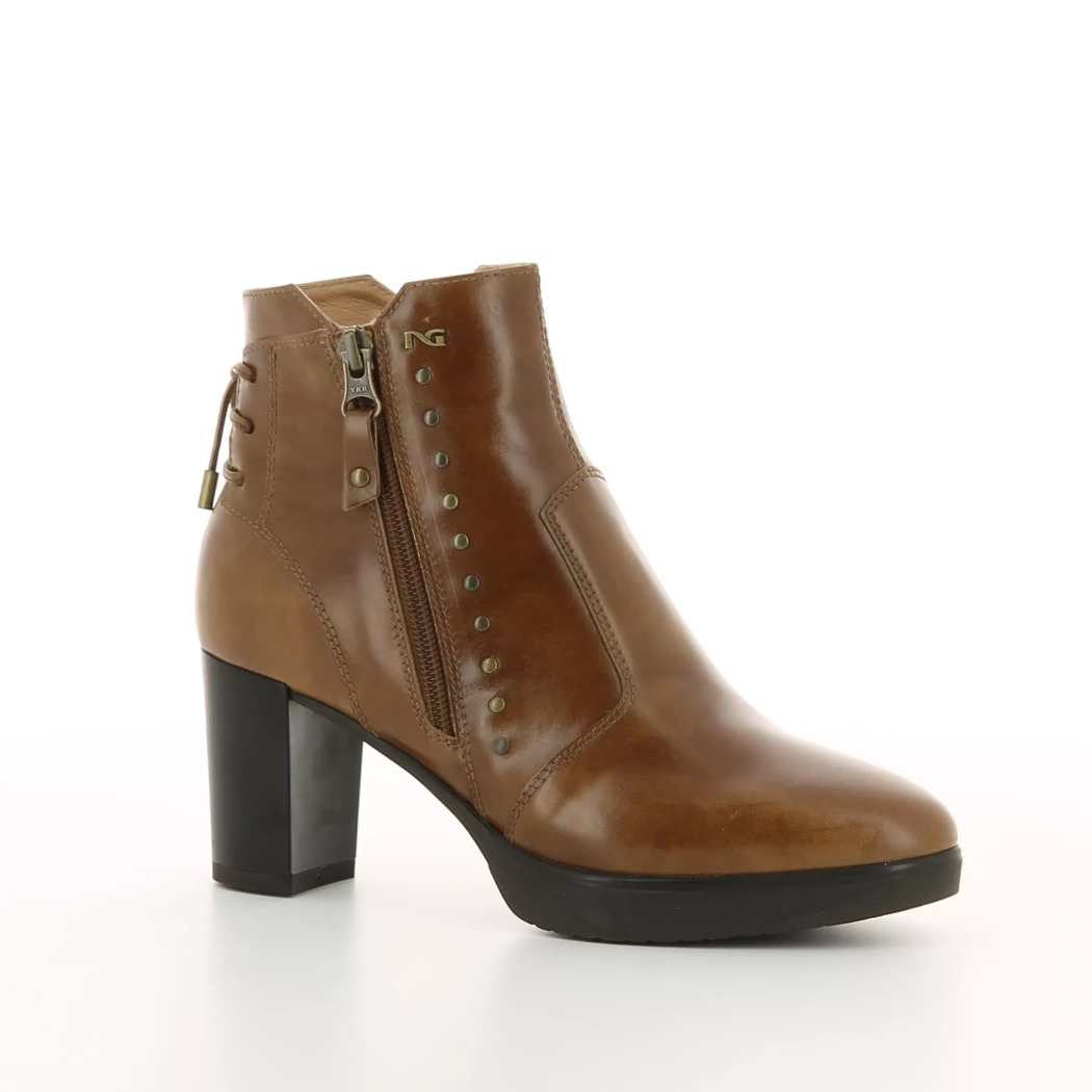 Image (1) de la chaussures Nero Giardini - Boots Cuir naturel / Cognac en Cuir