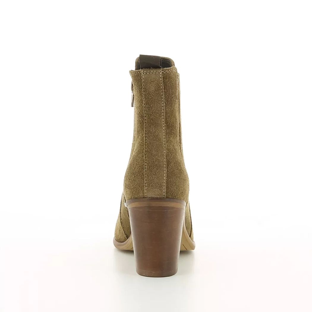 Image (3) de la chaussures Goodstep - Boots Taupe en Cuir nubuck