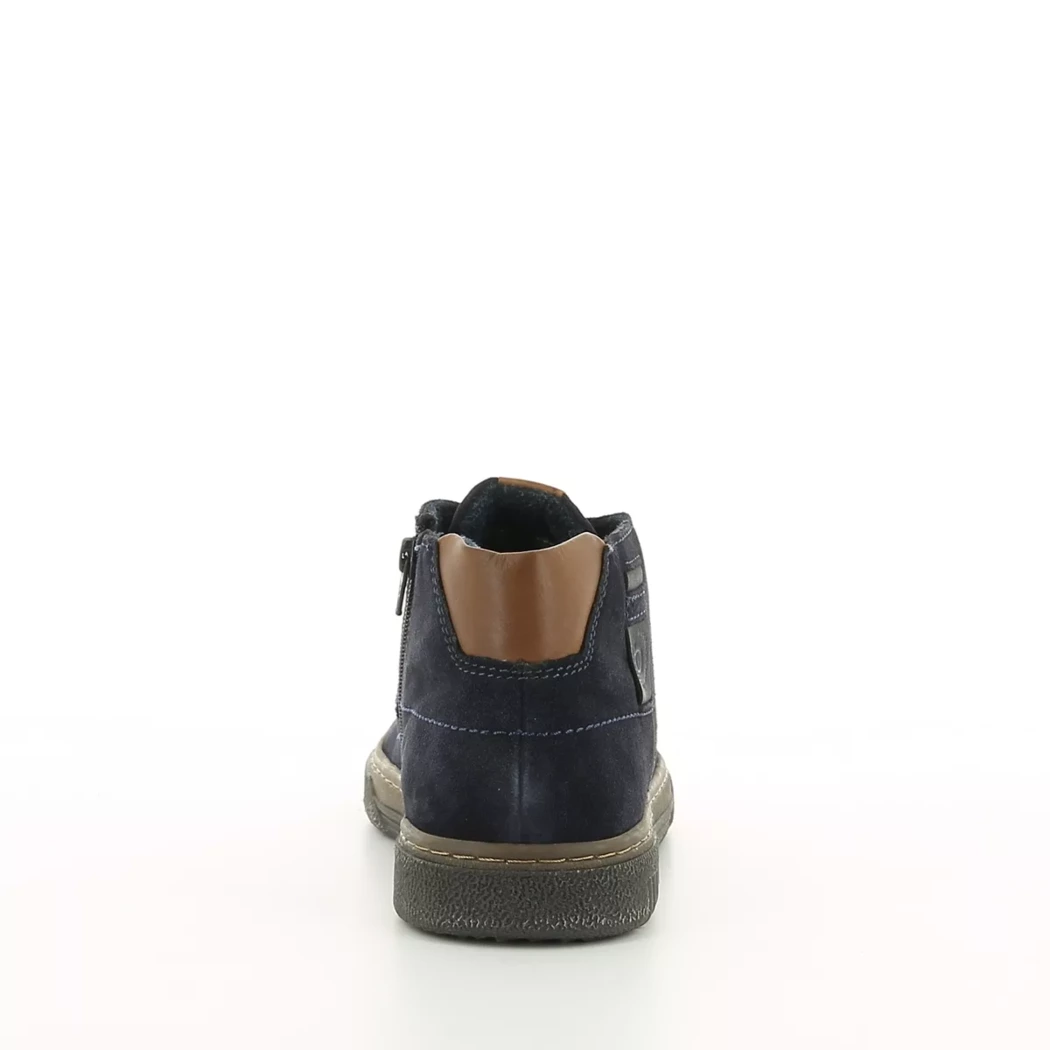 Image (3) de la chaussures Bugatti - Bottines Bleu en Cuir nubuck