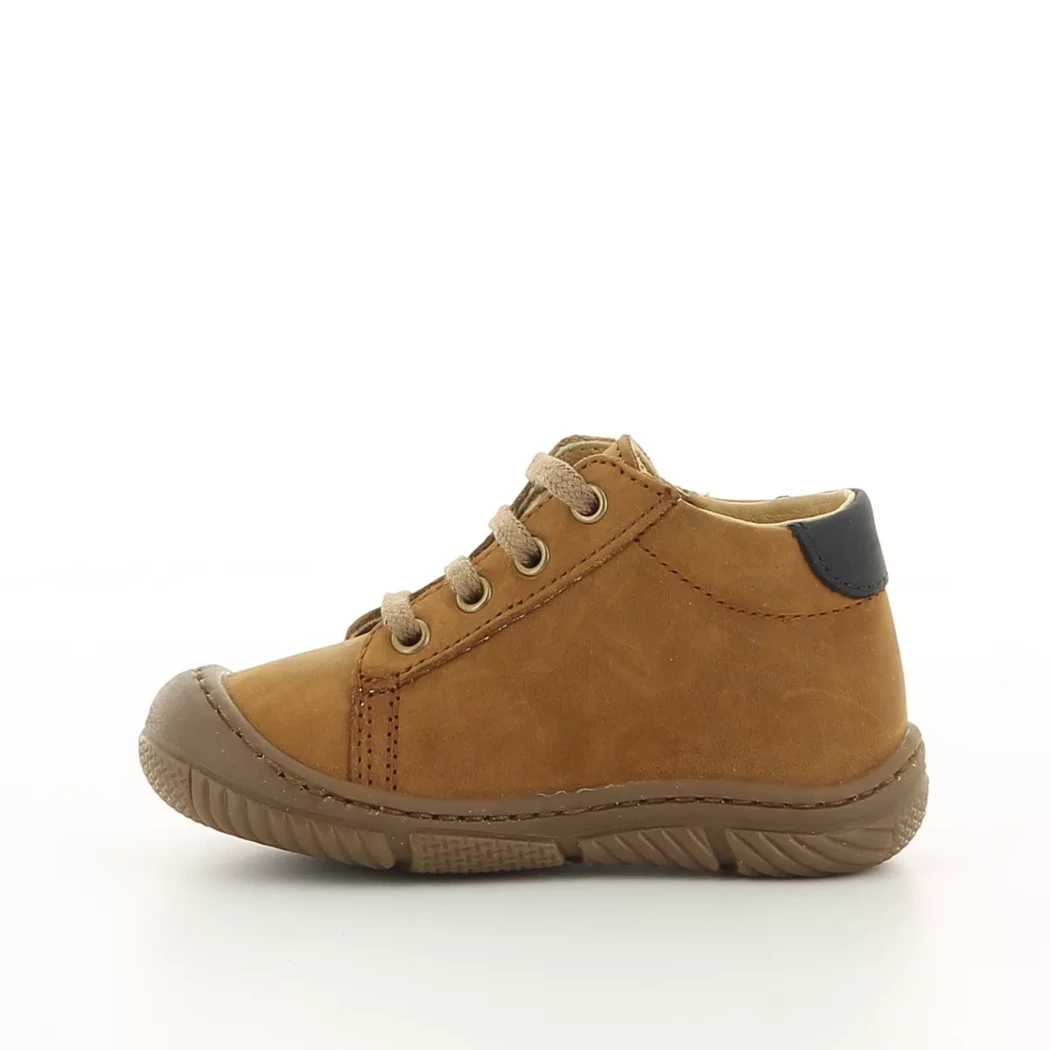 Image (4) de la chaussures Bopy - Bottines Cuir naturel / Cognac en Cuir nubuck