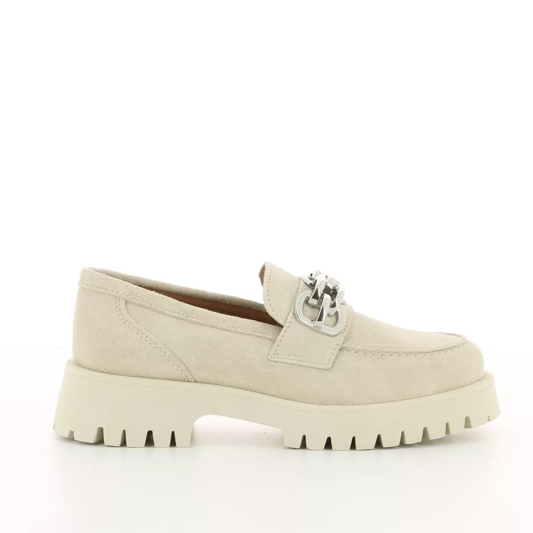 Image (2) de la chaussures Drakart - Mocassins Taupe en Cuir nubuck