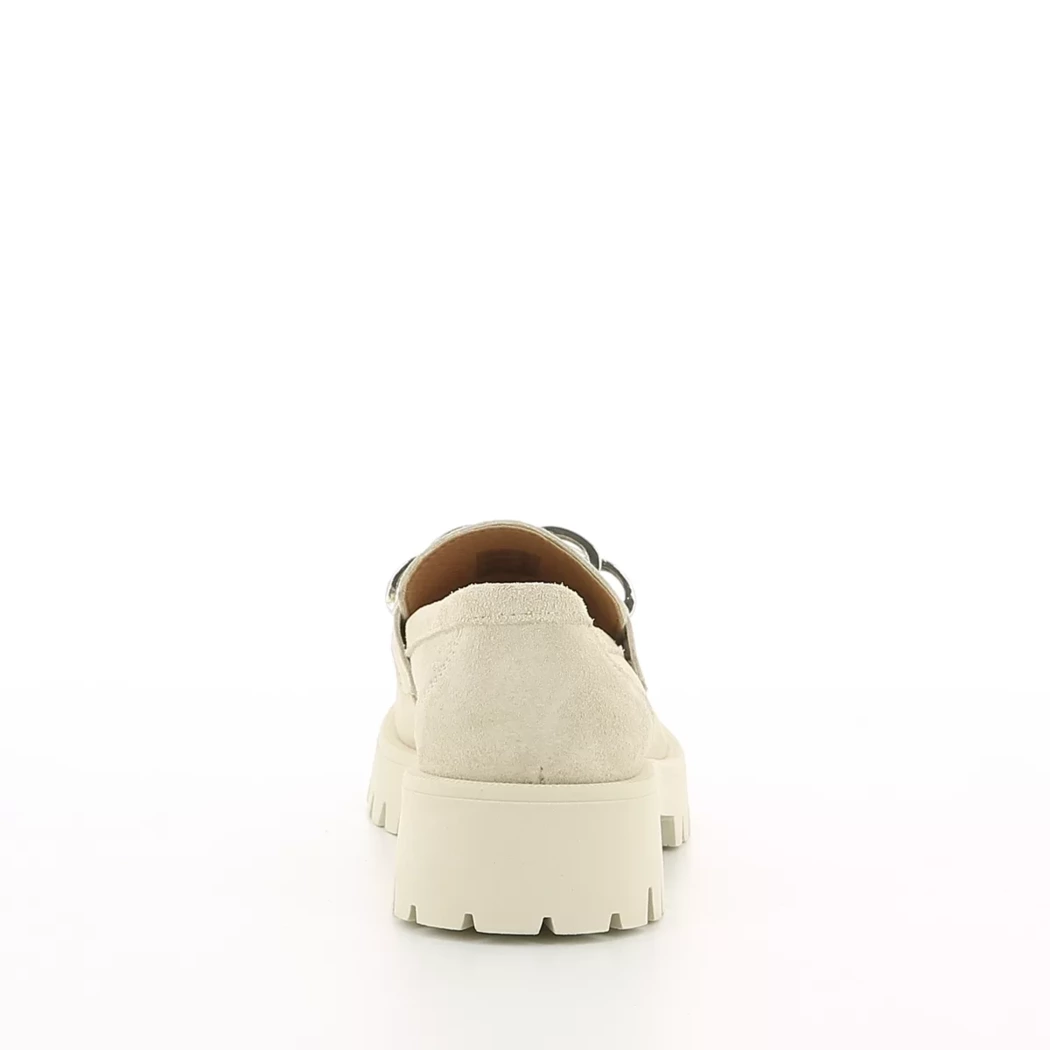 Image (3) de la chaussures Drakart - Mocassins Taupe en Cuir nubuck