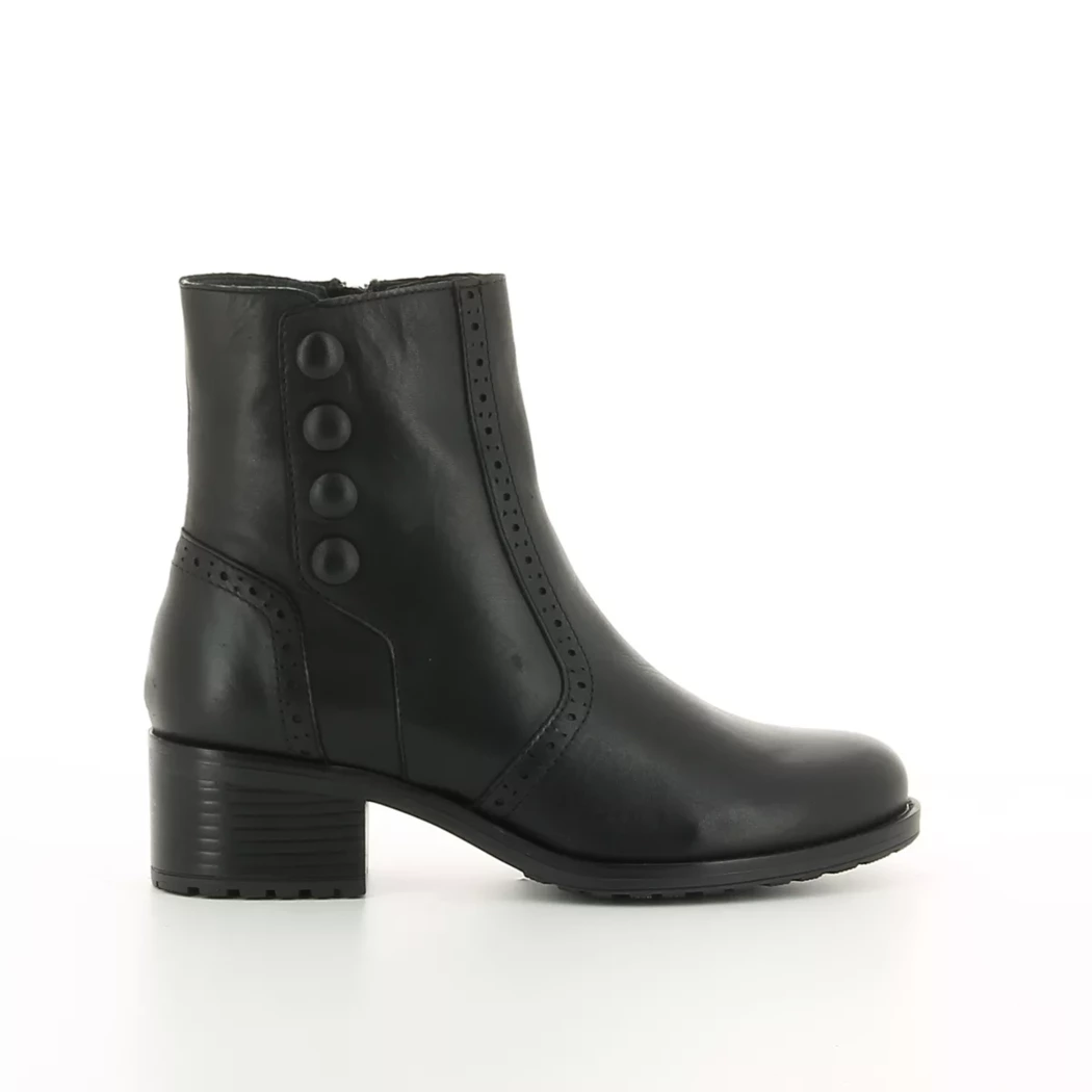 Image (2) de la chaussures Miz Mooz - Boots Noir en Cuir