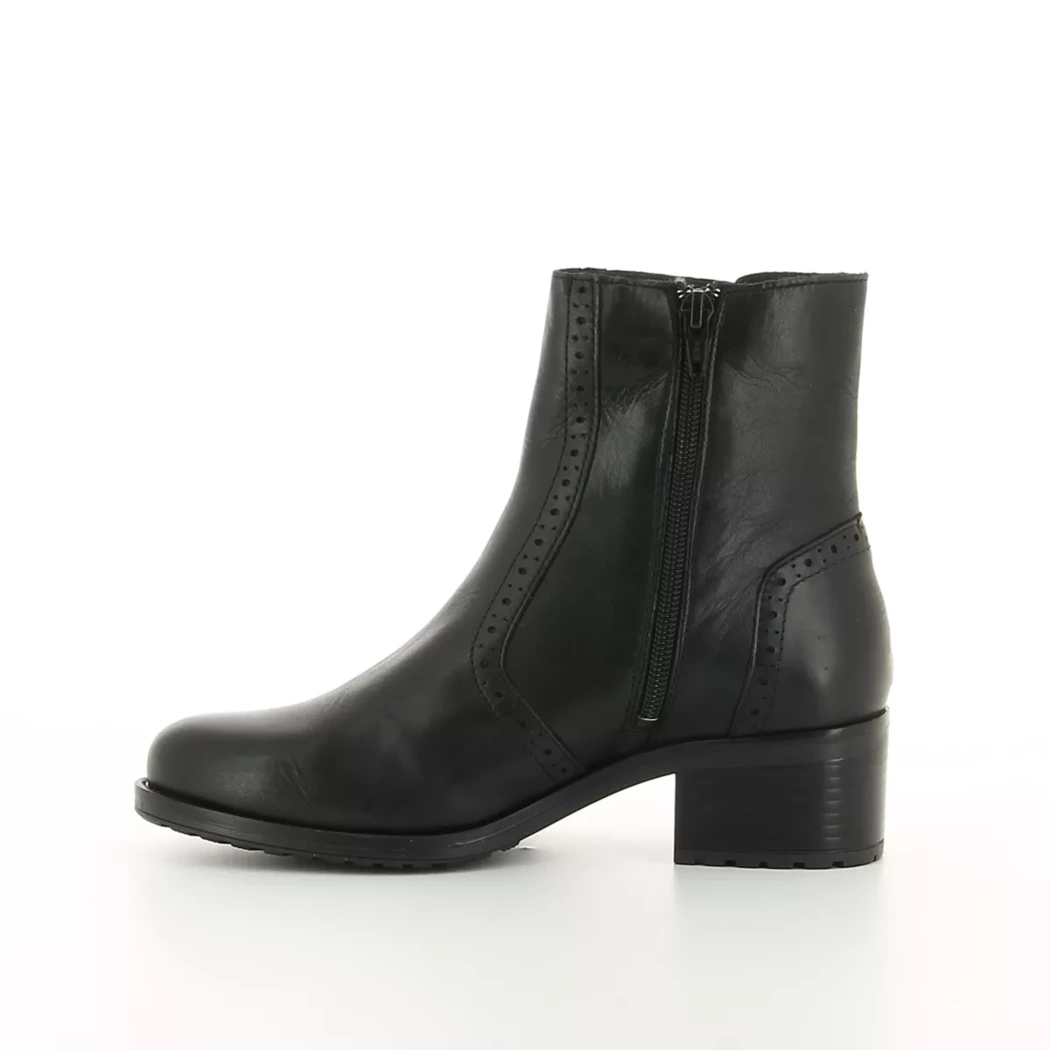 Image (4) de la chaussures Miz Mooz - Boots Noir en Cuir