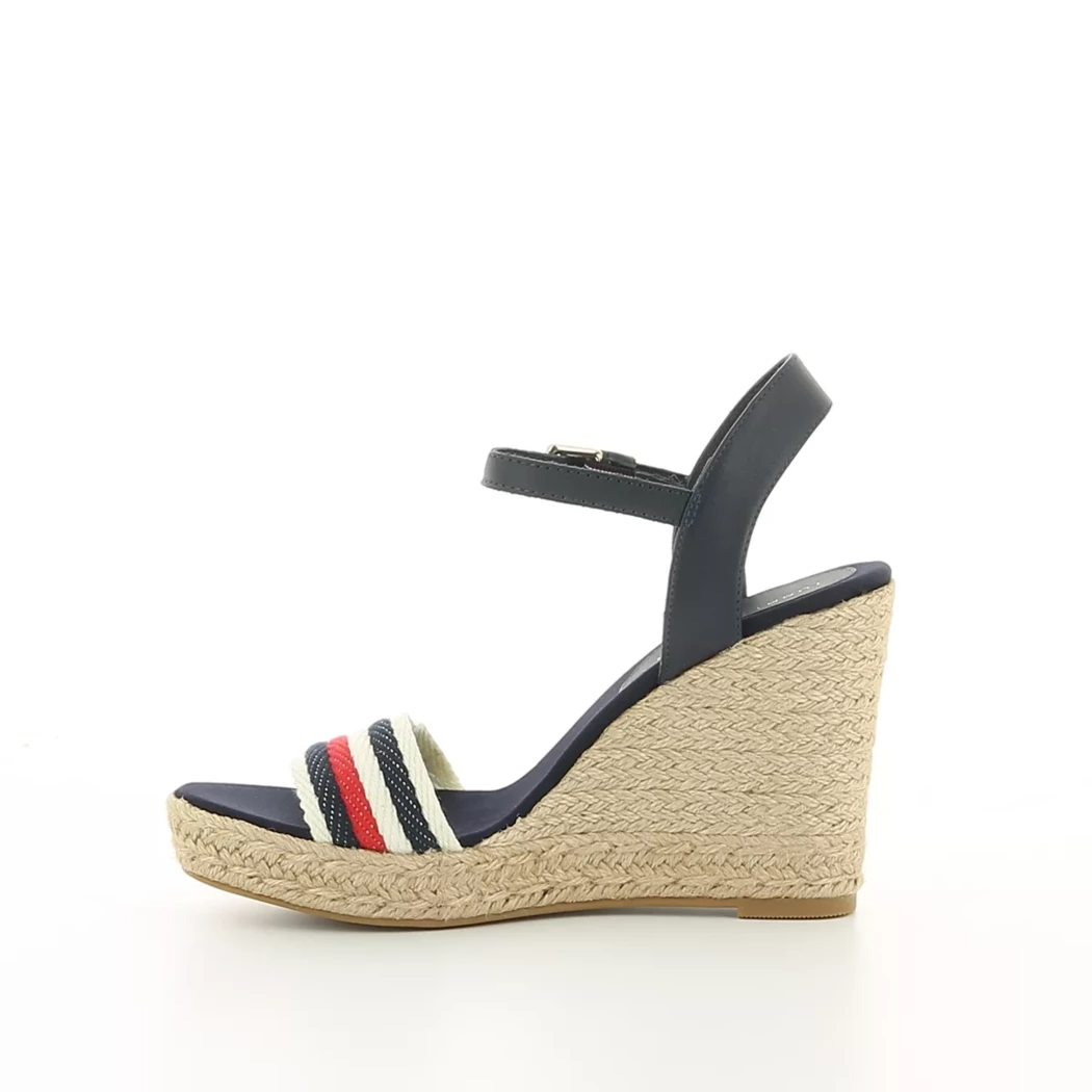 Image (4) de la chaussures Tommy Hilfiger - Sandales et Nu-Pieds Bleu en Textile