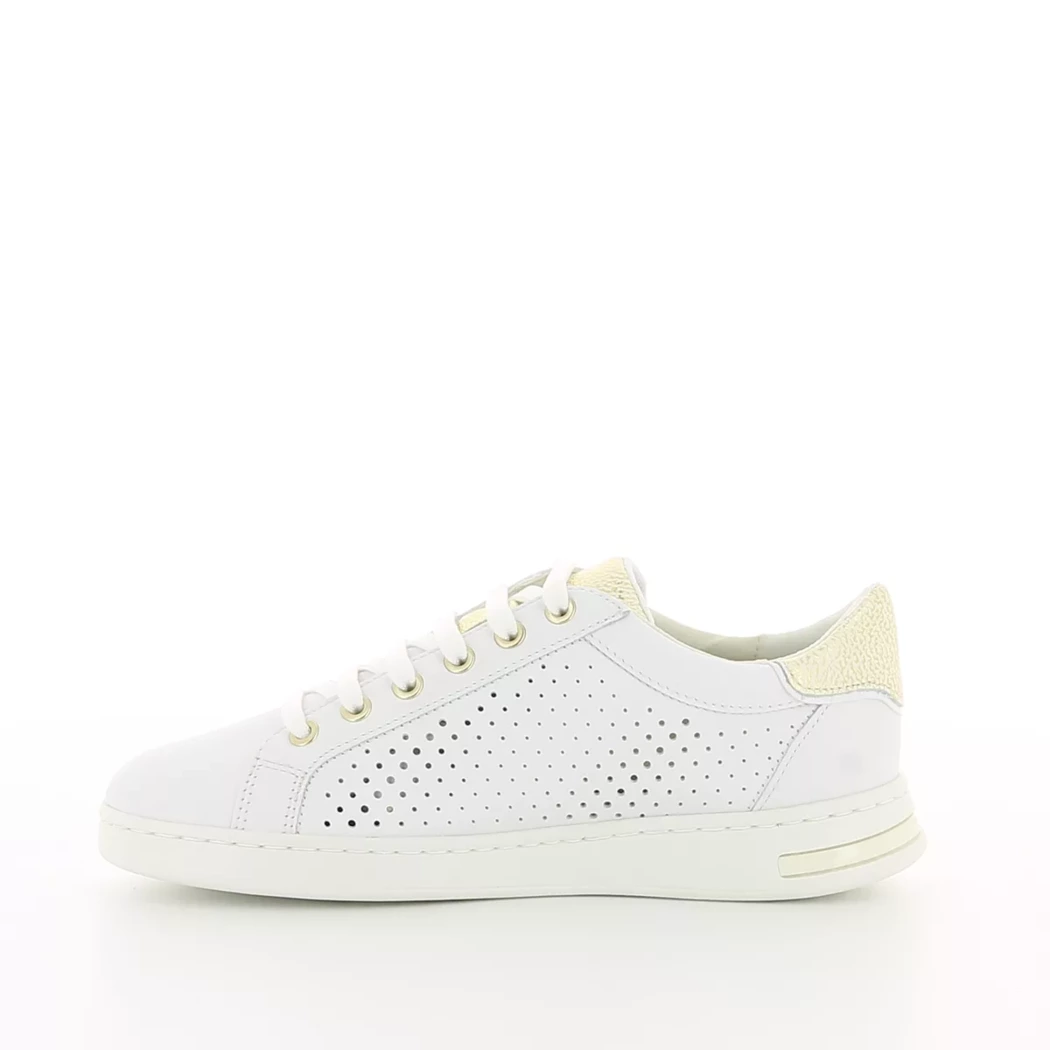 Image (4) de la chaussures Geox - Baskets Blanc en Cuir