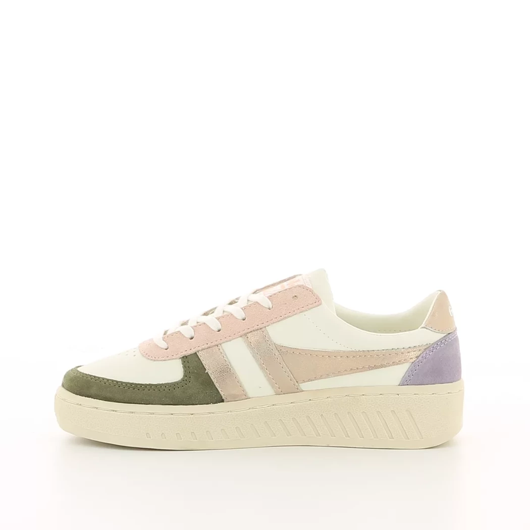 Image (4) de la chaussures Gola - Baskets Blanc en Cuir