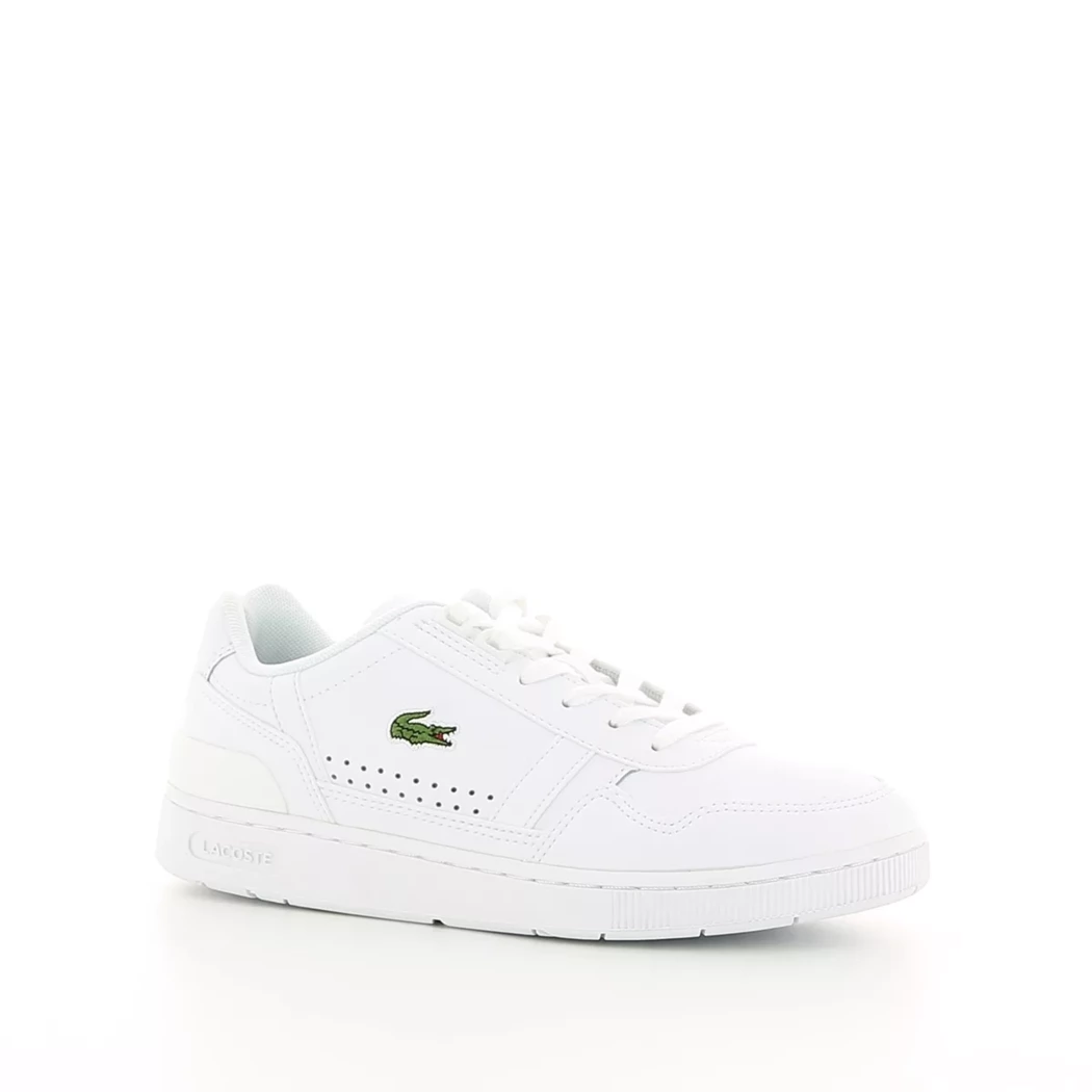 Image (1) de la chaussures Lacoste - Baskets Blanc en Cuir