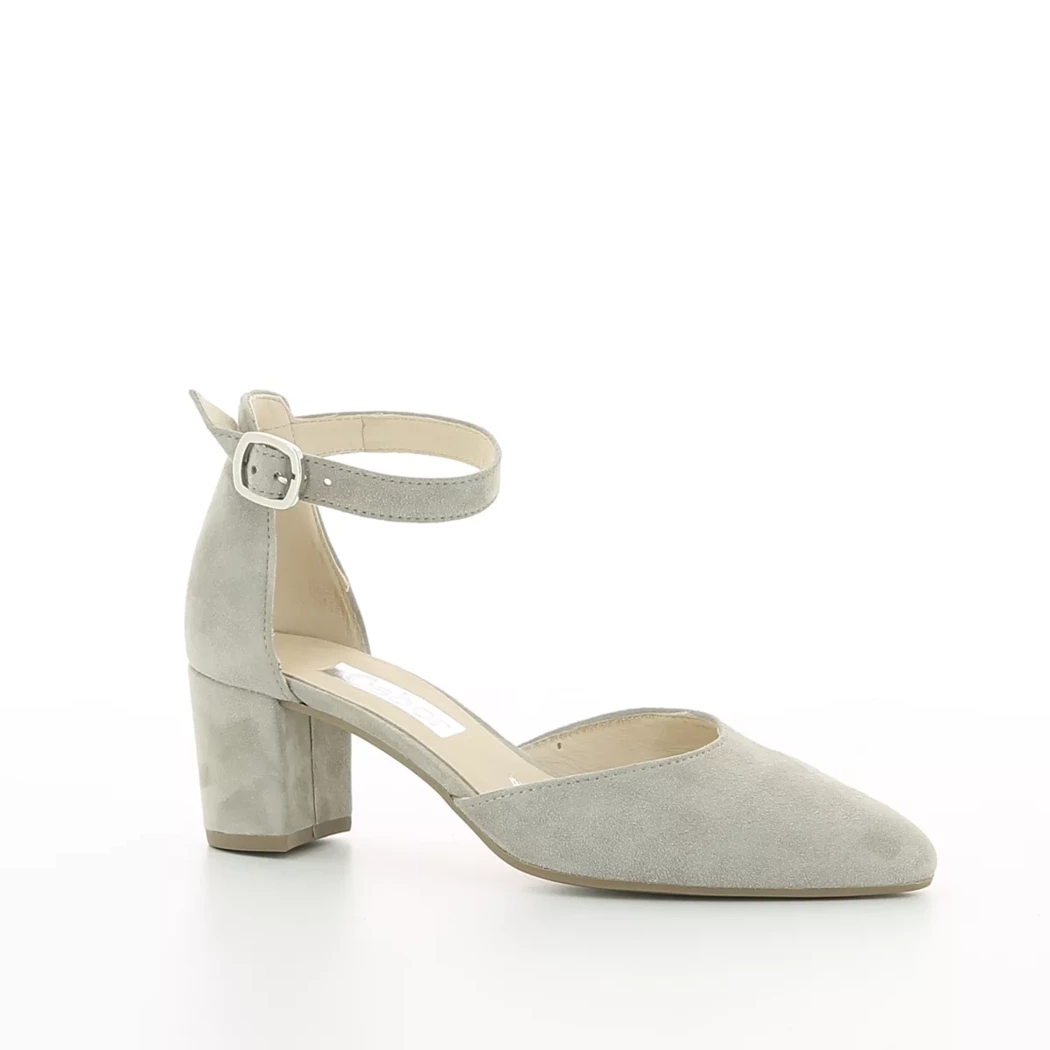 Image (1) de la chaussures Gabor - Escarpins Beige en Cuir nubuck