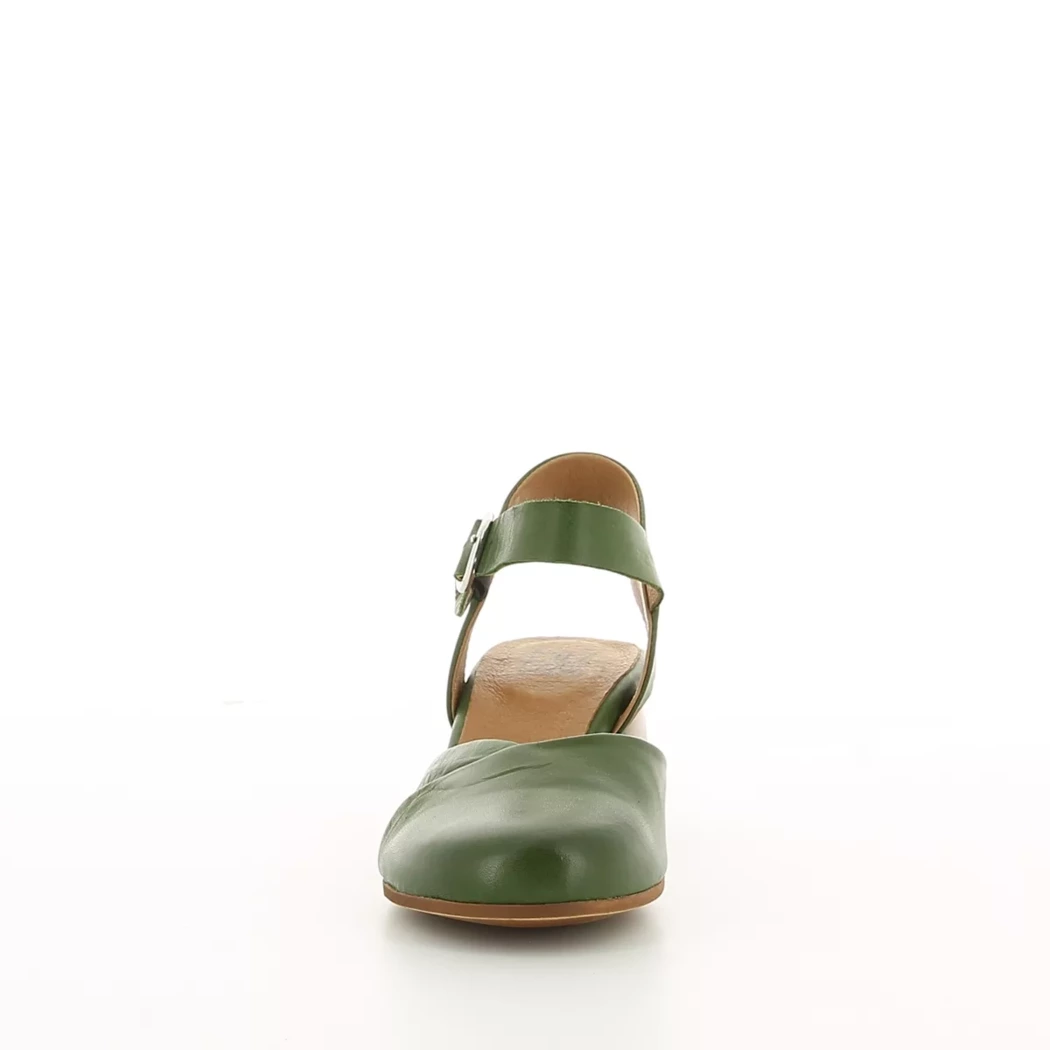 Image (5) de la chaussures Miz Mooz - Escarpins Vert en Cuir