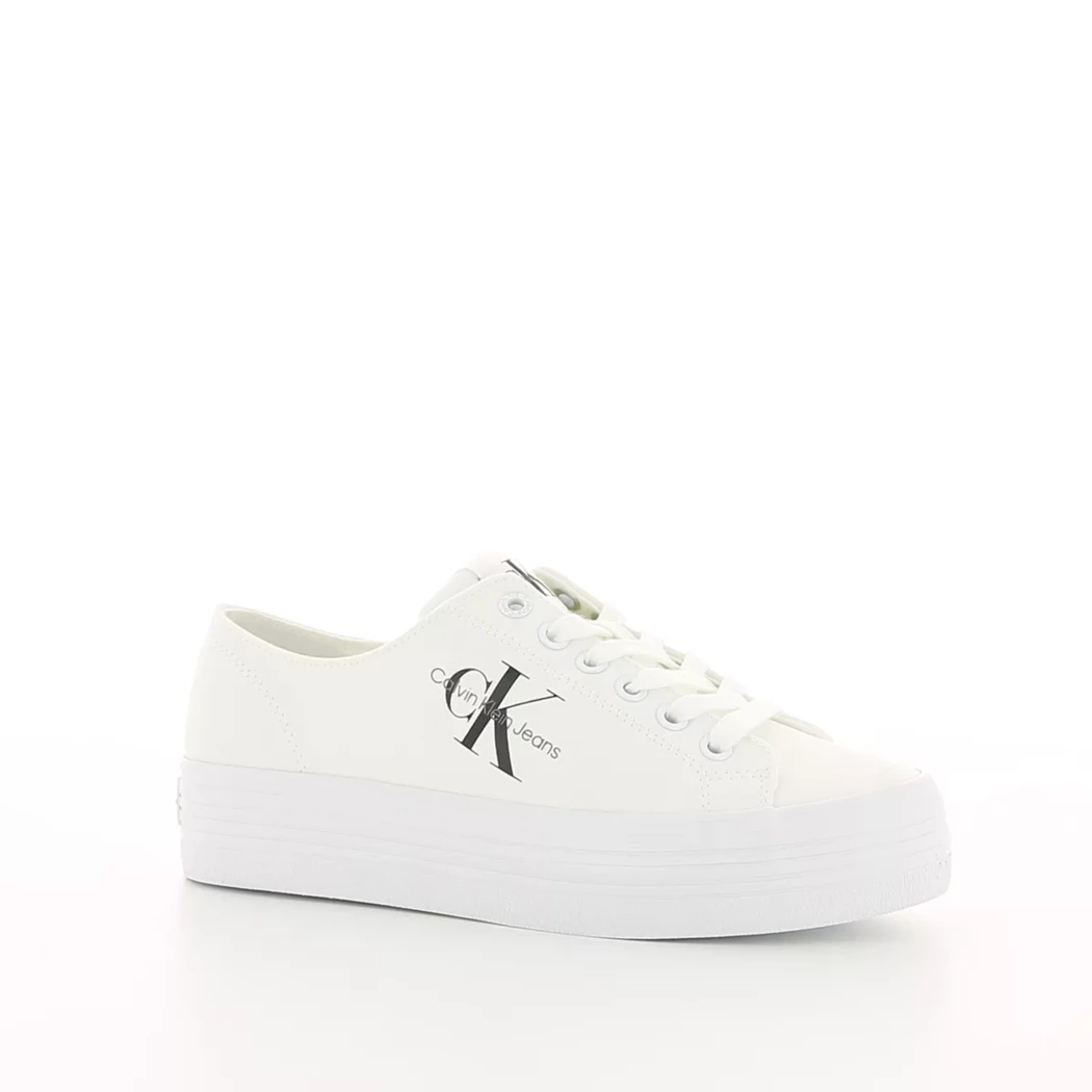 Image (1) de la chaussures Calvin Klein - Baskets Blanc en Textile