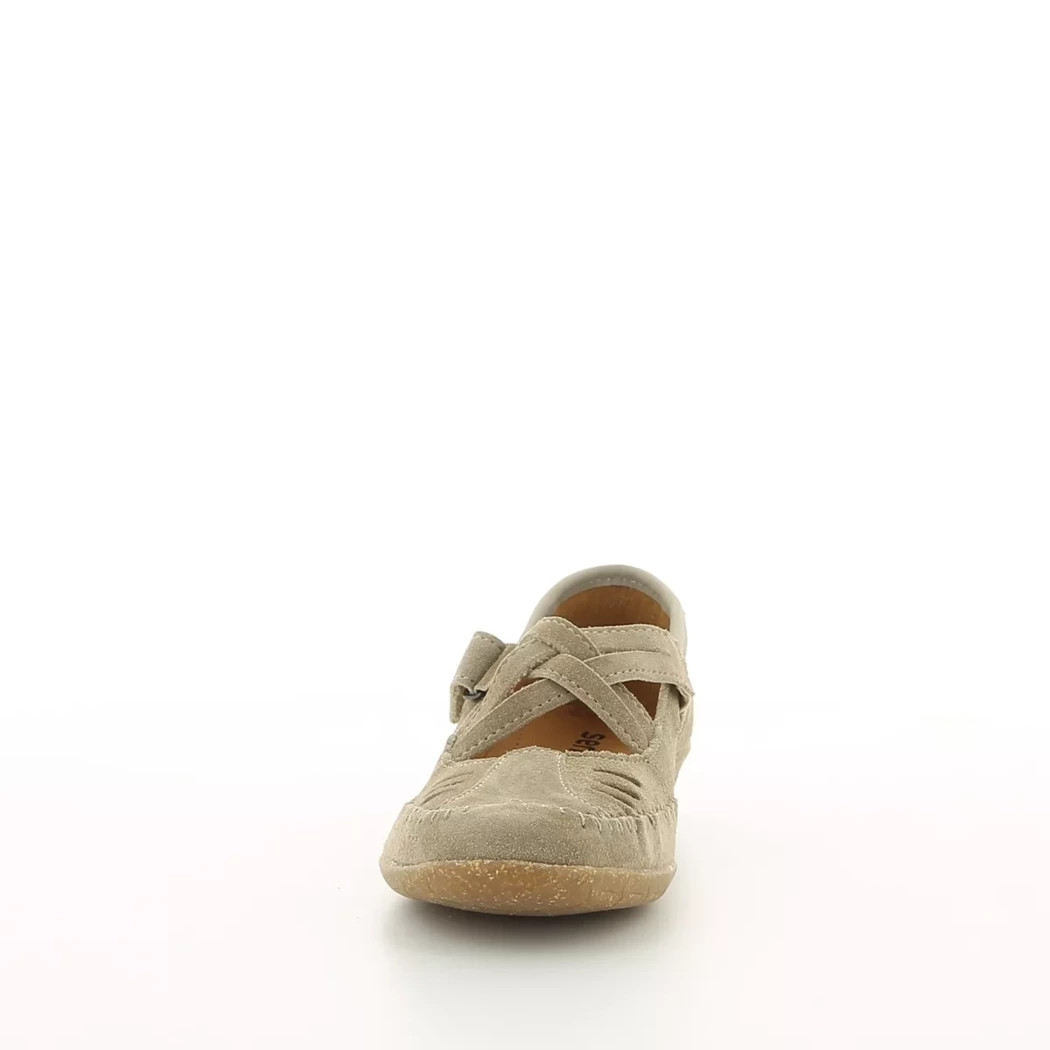 Image (5) de la chaussures Sens - Ballerines Taupe en Cuir nubuck