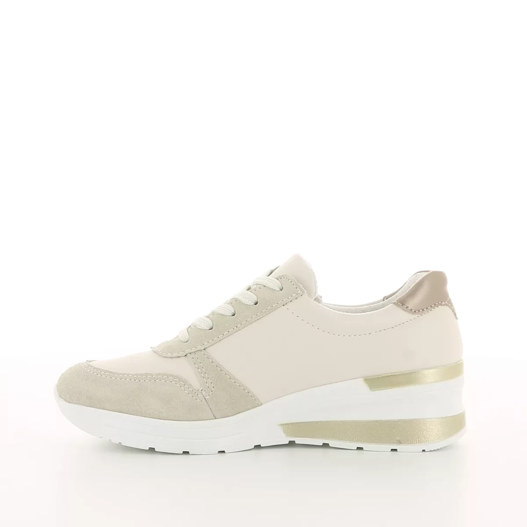 Image (4) de la chaussures Sens - Baskets Beige en Cuir