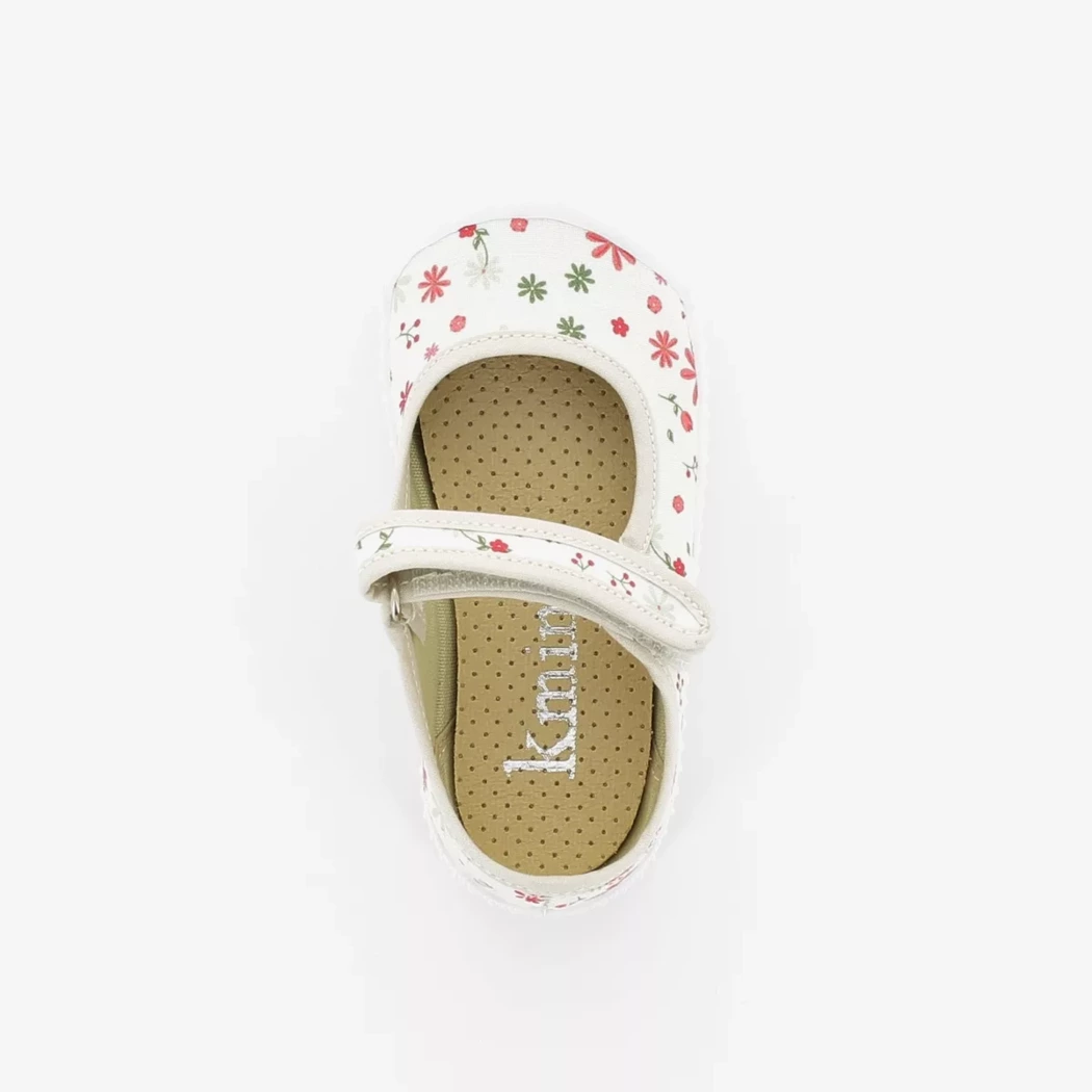 Image (6) de la chaussures Kmins - Ballerines Beige en Textile