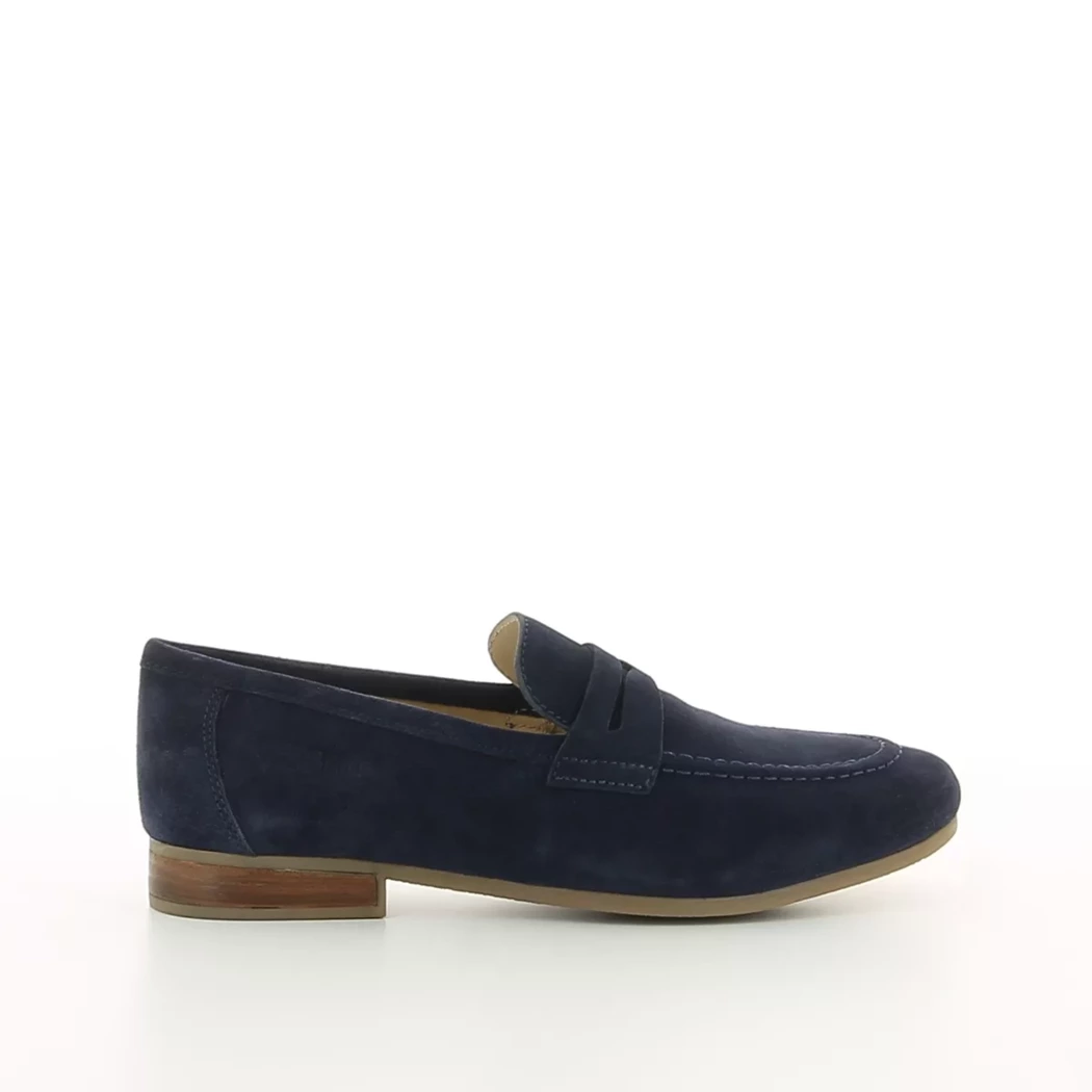 Image (2) de la chaussures Redskins - Mocassins Bleu en Cuir nubuck