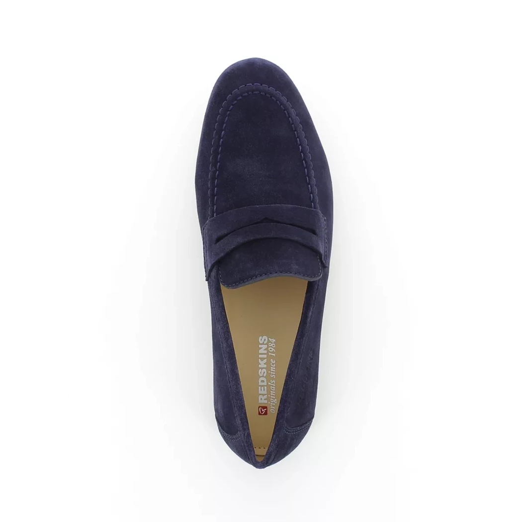 Image (6) de la chaussures Redskins - Mocassins Bleu en Cuir nubuck