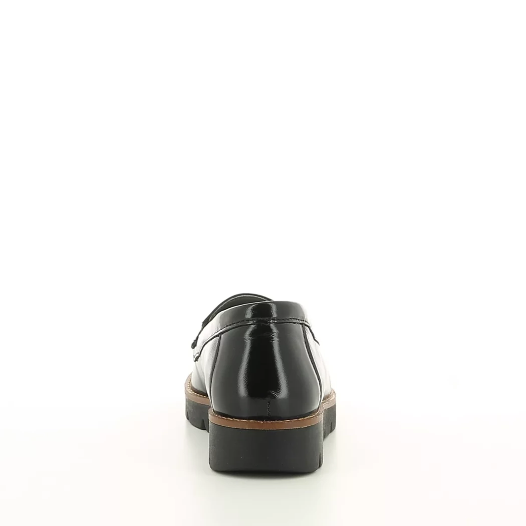 Image (3) de la chaussures Sens - Mocassins Noir en Cuir vernis