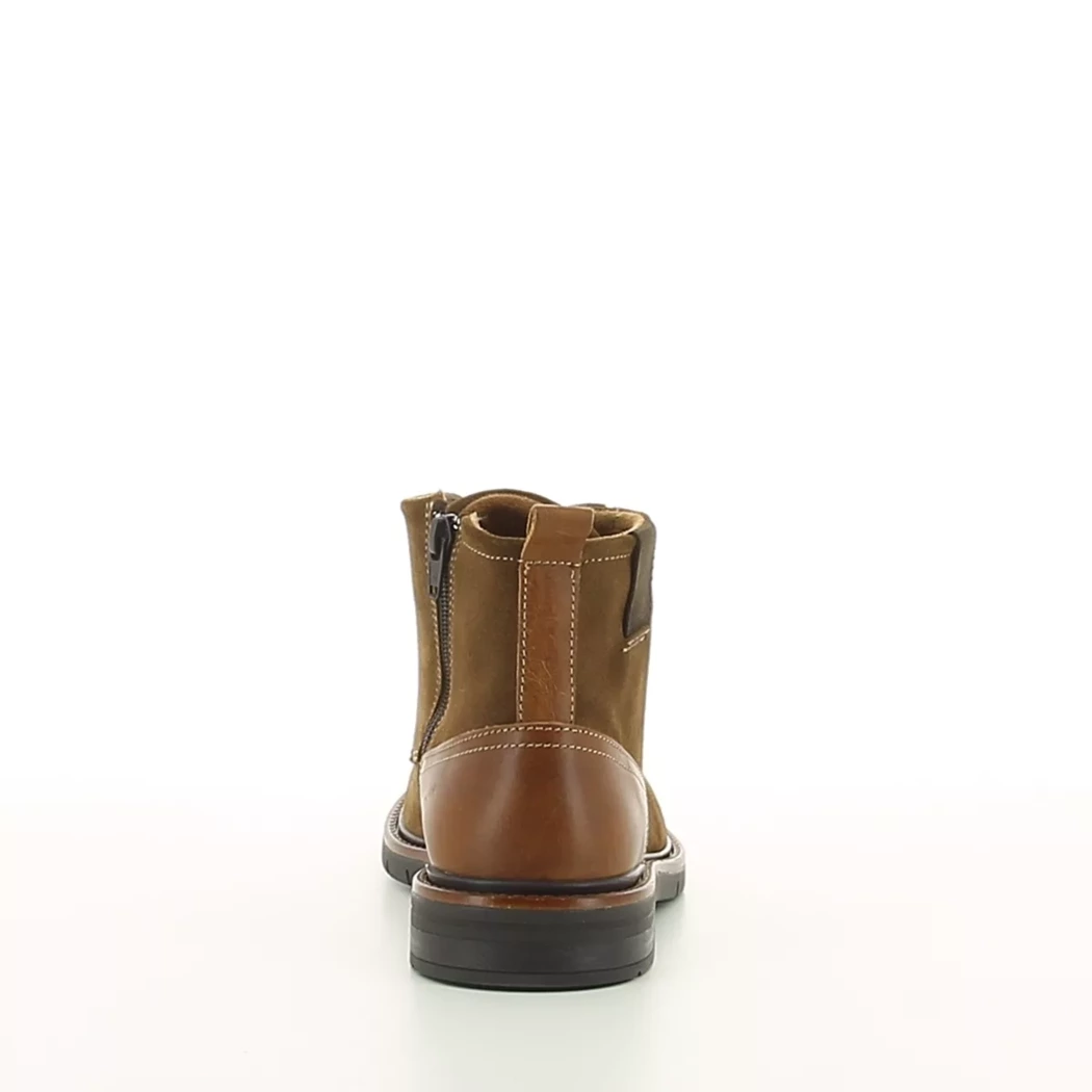 Image (3) de la chaussures Salamander - Bottines Cuir naturel / Cognac en Cuir nubuck