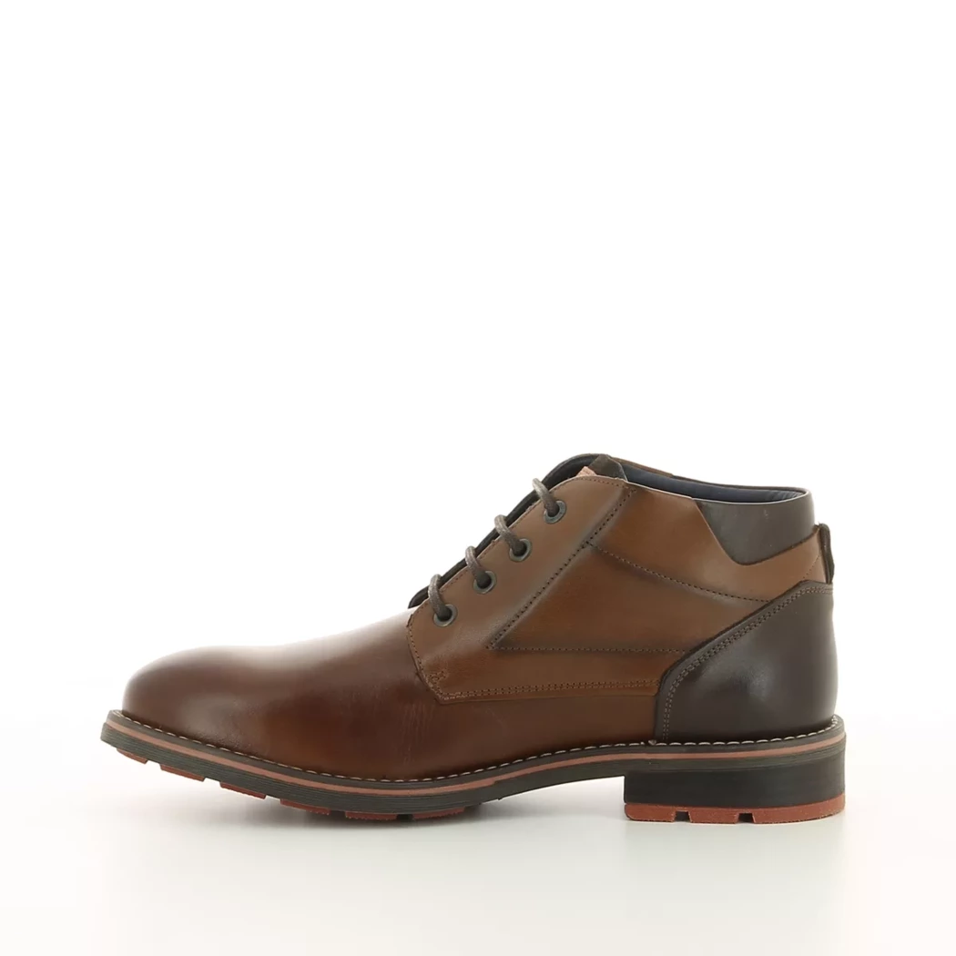 Image (4) de la chaussures Fluchos - Bottines Cuir naturel / Cognac en Cuir