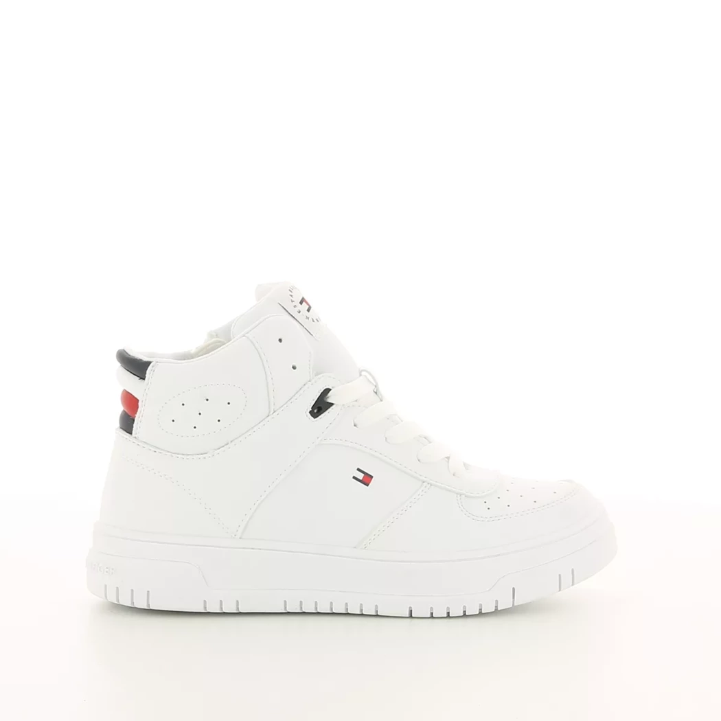 Image (2) de la chaussures Tommy Hilfiger - Baskets Blanc en Cuir synthétique