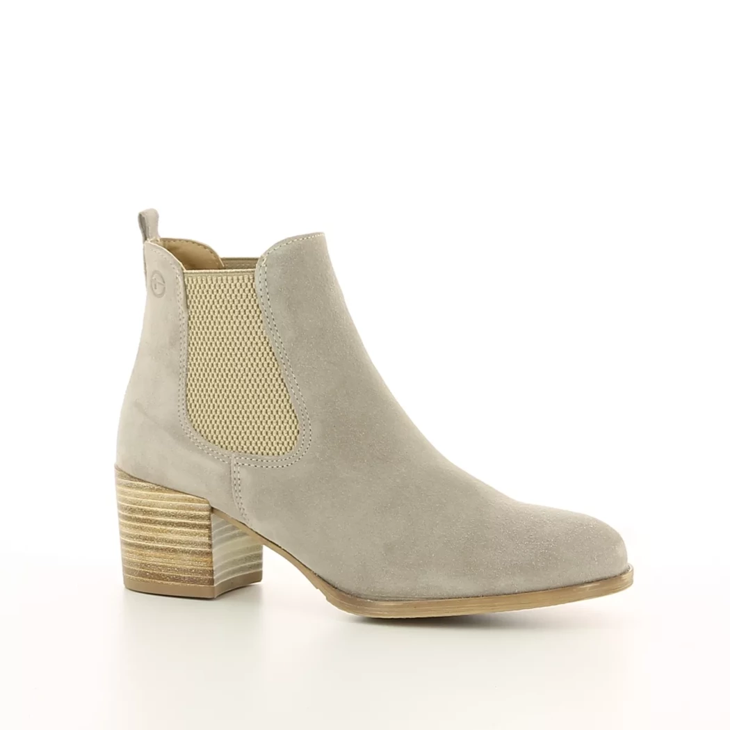 Image (1) de la chaussures Tamaris - Boots Taupe en Cuir nubuck