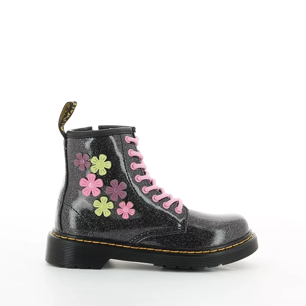 Image (2) de la chaussures Dr. Martens - Bottines Noir en Cuir vernis