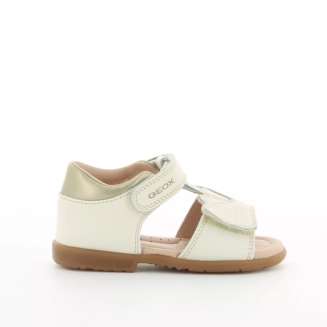 Image (2) de la chaussures Geox - Sandales et Nu-Pieds Beige en Cuir