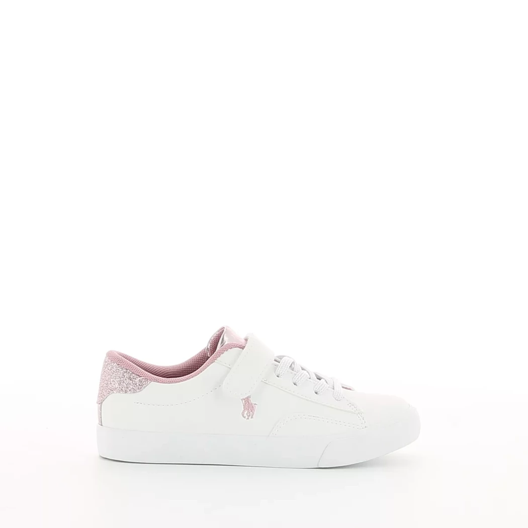 Image (2) de la chaussures Ralph Lauren - Baskets Blanc en Cuir synthétique