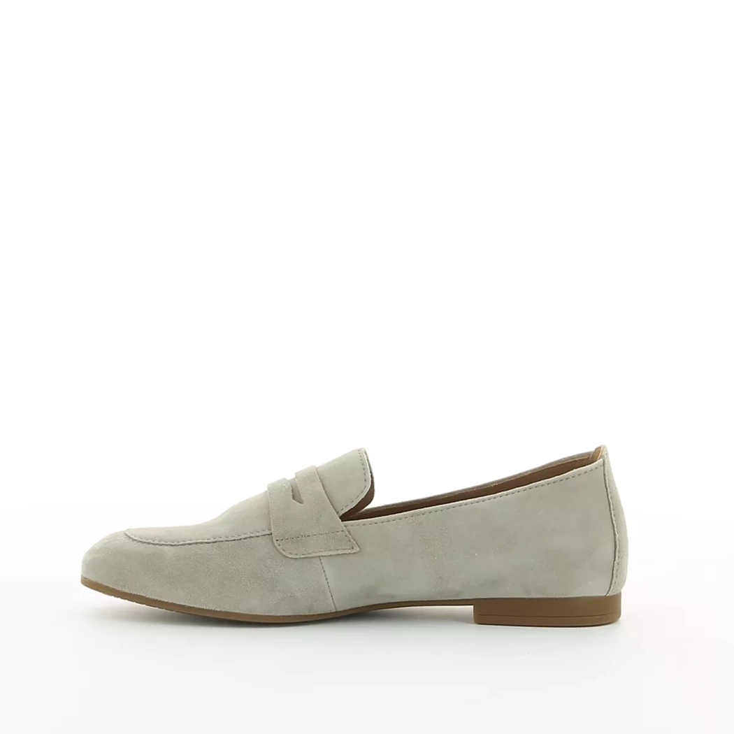 Image (4) de la chaussures Gabor - Mocassins Taupe en Cuir nubuck