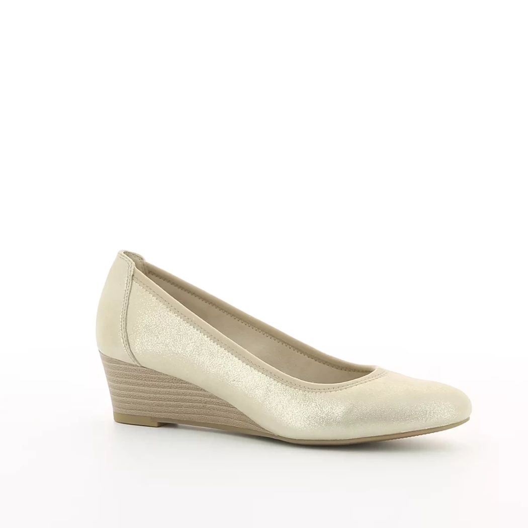 Image (1) de la chaussures Tamaris - Escarpins Beige en Cuir nubuck