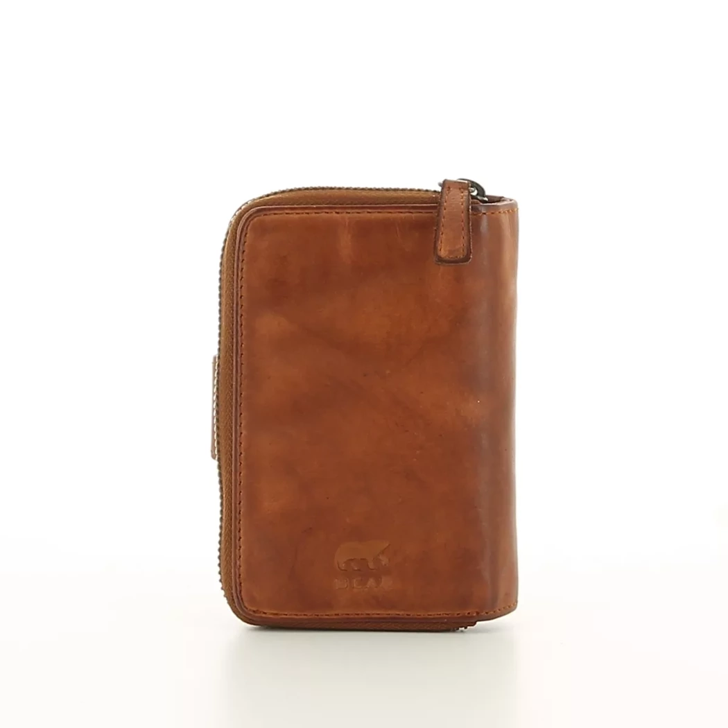 Image (4) de la chaussures Beardesign - Portefeuilles et Pochettes Cuir naturel / Cognac en Cuir